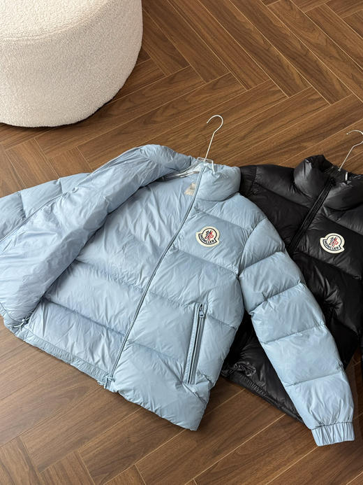 蒙家新款羽绒服立领加厚保暖白鹅绒大标短款面包服外套 商品图2