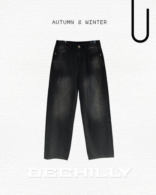 546831914潮流宽松牛仔裤 商品图0