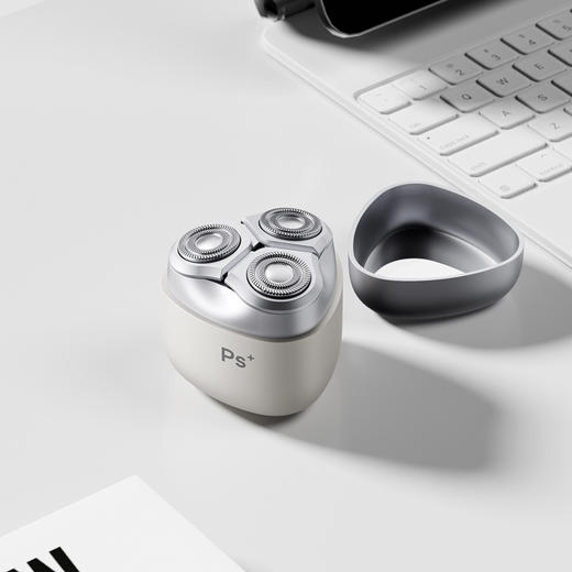 【新款智能MINI便携式快充不留黑点】剃须刀男士电动三刀头刮胡刀 商品图5