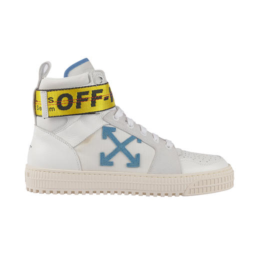 【超惠秒】OFF WHITE  男女通款 做旧系带中帮真皮百搭休闲鞋12487 商品图6