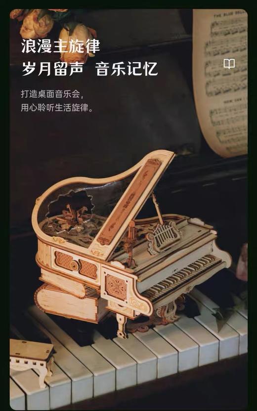 若客（ROKR）机械八音盒·律动钢琴cj 商品图0