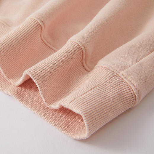 谜底卫衣长袖2025冬季新品抓毛卫衣小马绣花柔软亲肤女254MV1483 商品图3