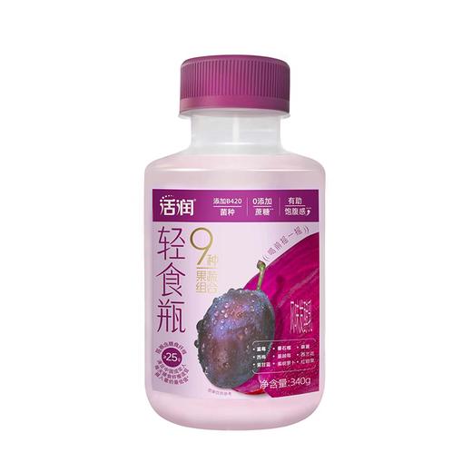 活润 0添加蔗糖9种果蔬组合轻食瓶风味发酵乳 340g/瓶 商品图0