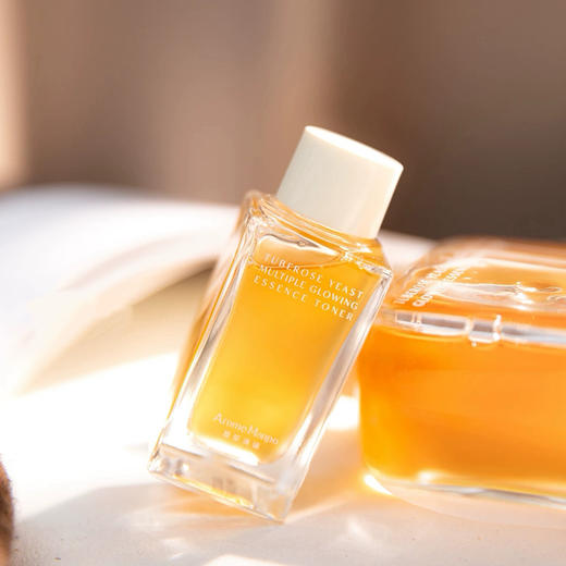 素颜发光水！AM馥郁满铺晚香玉光感红茶酵母大金砖精粹水120ml/200ml 商品图2