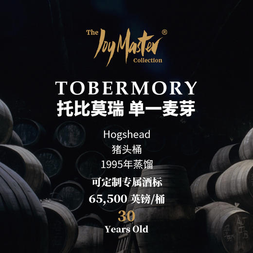 苏格兰威士忌私人单桶 Tobermory 托比莫瑞 商品图0