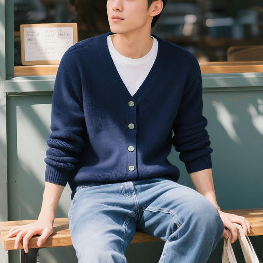 【果壳送检】狂野橘子纯羊毛衫+羊毛开衫 【72小时内发货】 商品图12