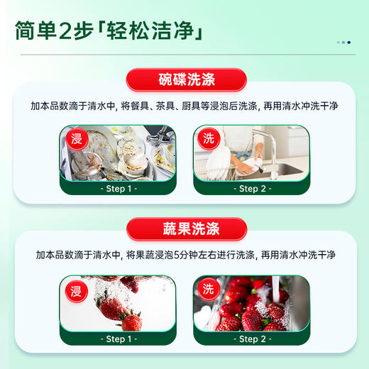 【商用】水卫士去油王洗洁精大桶装5kg 轻松去重油迅速溶解油污易漂易洗食品用标准 商品图4