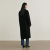 NEELLY纳俪商场同款冬新款绵羊毛长款气质简约大衣女随性慵懒外套N25114N04602 商品缩略图1