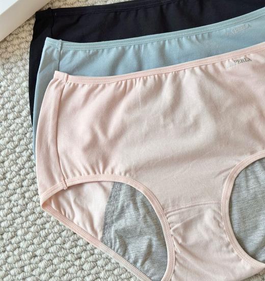 【生理期款】💗Laperla中腰纯棉生理内裤112696💗60支精梳棉的细腻，给你第二层肌肤般的贴合。不闷汗、不粘腻，吸湿力在线，不管久坐办公，还是睡前翻身，都能稳稳安睡    0329返团 商品图2