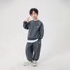 茶稚 儿童加绒卫衣裤套装 男女童套装 螺纹圆领 松紧腰围  穿脱轻松；内里加绒 暖暖软软；A类标准 商品缩略图4