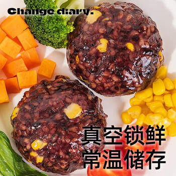 轻即低脂肪七色糙米饭团开袋即食0无糖精控粗杂粮代餐饱腹食品1500g /粮油调味 /方便食品 /速食预制主食 商品图4