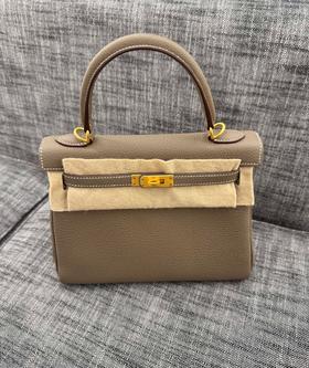 拉絲金扣手提包zh