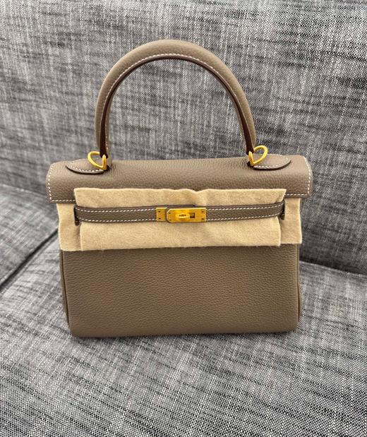 拉絲金扣手提包zh 商品图0