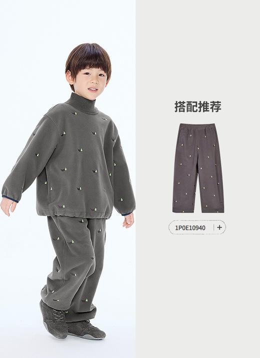 jnby  25年冬款  套头卫衣    1P0410950 商品图4