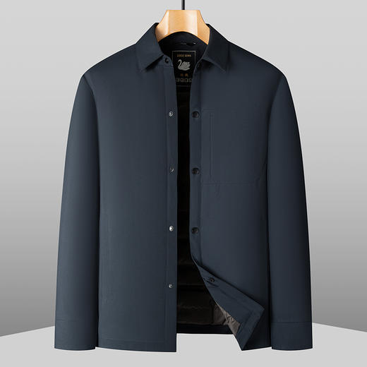 【DKP】大依优型大码翻领羽绒服休闲胖子大码男休闲宽松加肥加大上衣冬季外套 商品图1