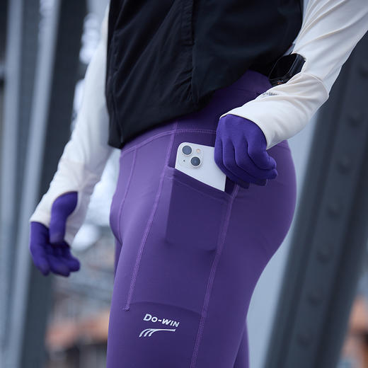 多威长裤新款男速干柔软后口袋弹力紧身裤3852194 商品图4