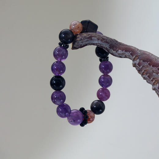 ARSIS｜晶石系列 守正开运·紫水晶多宝串珠手链 商品图1