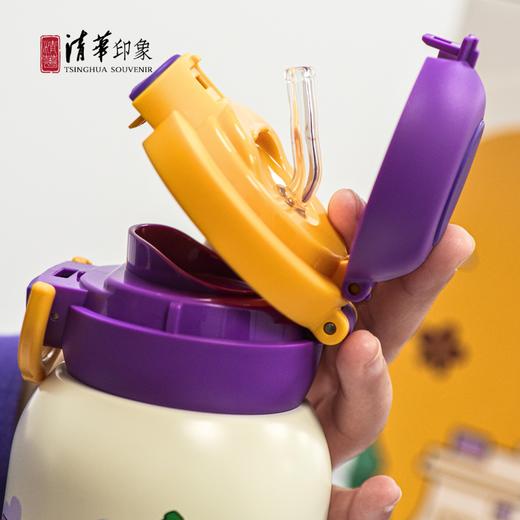 清华文创插画款双饮保温杯 商品图7