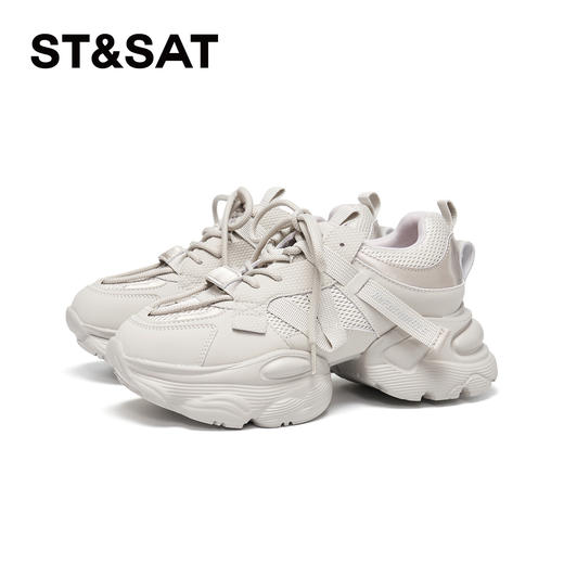 星期六甜酷风厚底增高老爹鞋SSD3112118 商品图7