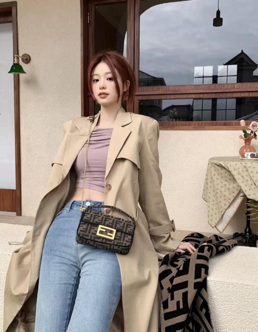 Fendi 老花 法棍 mini 斜挎包 商品图1