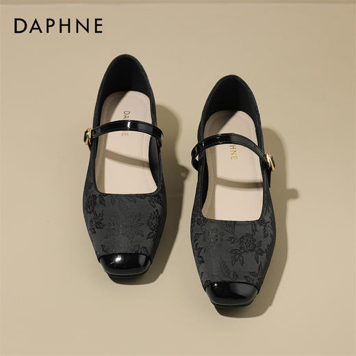 【达芙妮】浅口平底法式单鞋4024101338 商品图6