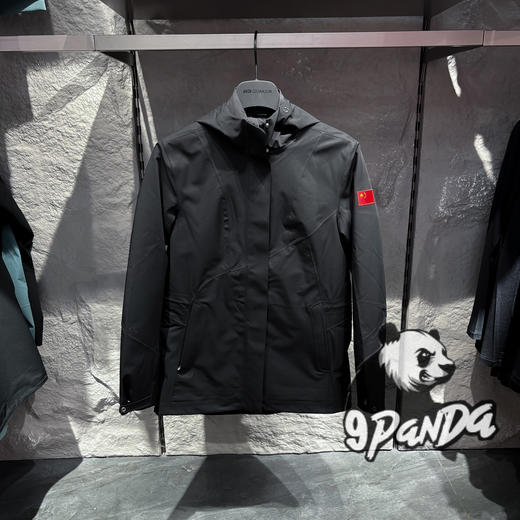 安踏冠军秋冬女士两件套羽绒内胆可拆卸连帽保暖外套162440605 商品图1