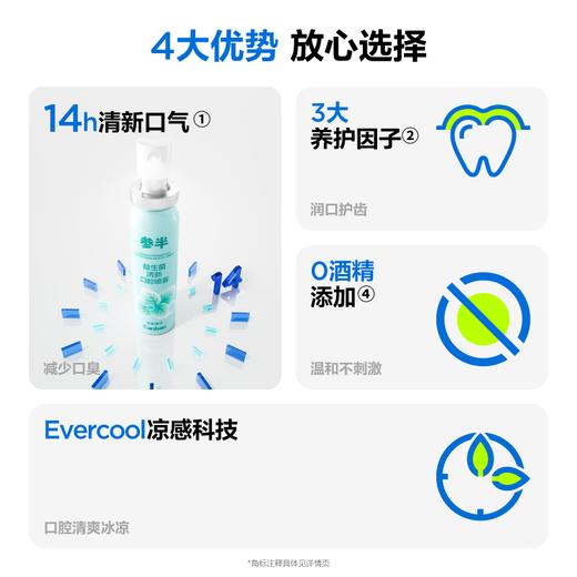 【先领券后下单】参半益生菌口腔清新喷雾20ml 商品图2