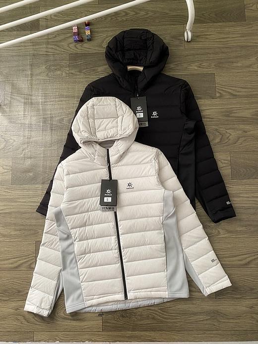 凯乐石3000GT纯色户外登山防风防泼水保暖连帽轻薄羽绒服 商品图3