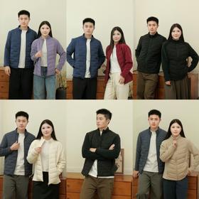 【15天左右发货丨奥粒绒羽绒拼接外套】高效保暖！轻盈零压无负担，抗寒锁温！德国防绒金针，不跑不掉毛！舒适耐穿，百搭经典！【ASM-J】