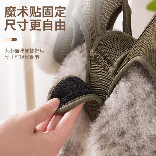 猫咪吊床剪指甲英短防抓防咬固定袋神器宠物打针喂药护理美容吊床 商品图1