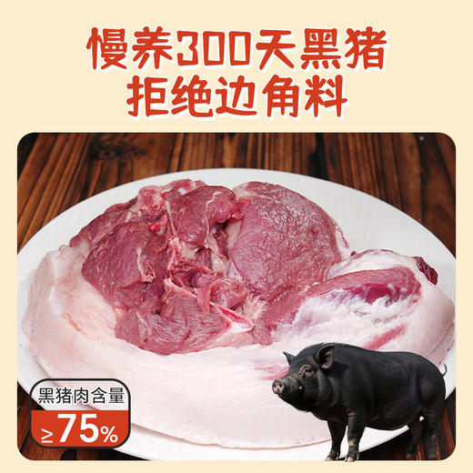 【杨博士自营】爆汁黑猪肉芝士马蹄烤肠脆皮火山石烤肠空气炸锅香肠早餐 商品图5