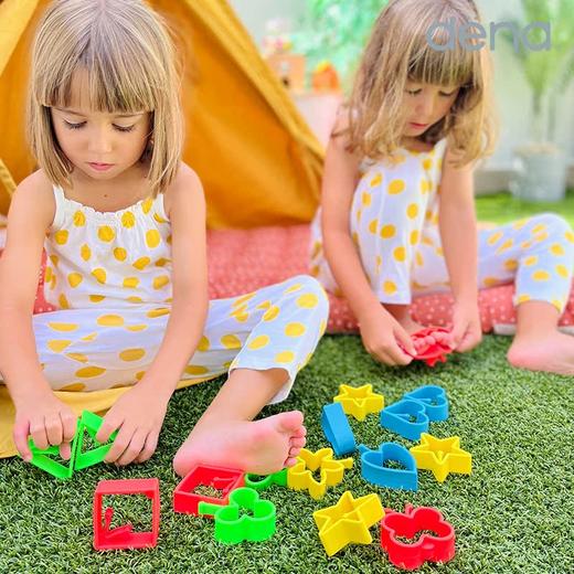 【独家亏本清仓 总代仓库关闭 注：不退不换，慎拍】西班牙dena 宝宝牙胶叠叠圈叠叠杯铂金硅胶积木 商品图10