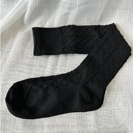 壁虎瑜伽【2510WZ442】秋冬羊毛麻花小腿袜【5天发货】 商品图5