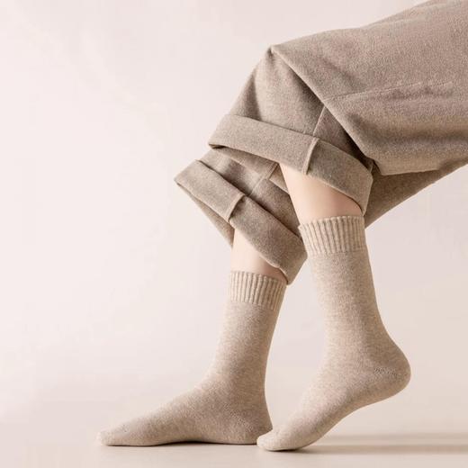 【速暖热绒羊毛袜 升级厚绒 男女同款】一触即暖  含23%真羊毛，附检测报告 上脚软呼呼，男女款都有❗ 商品图4