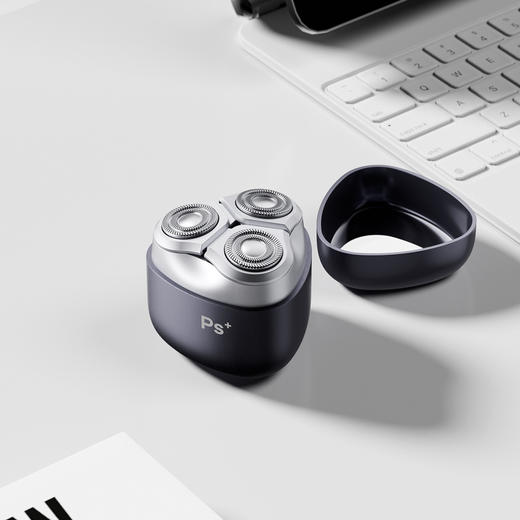 【新款智能MINI便携式快充不留黑点】剃须刀男士电动三刀头刮胡刀 商品图6