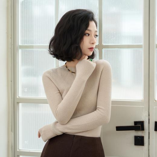 西子/调色盘48支精纺杨子纱无缝羊毛针织衫毛衣/MSDH009 商品图0