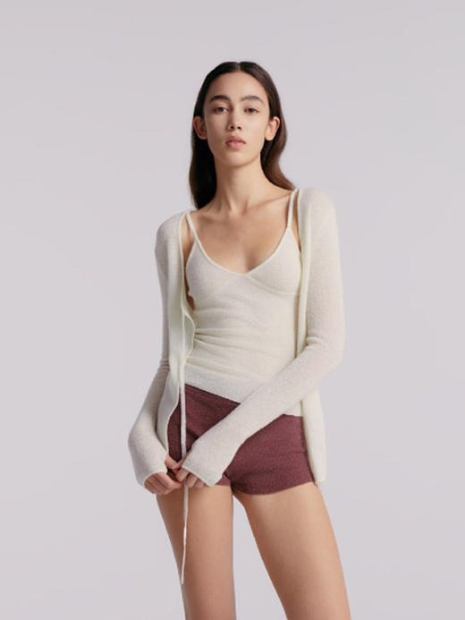 Her Senses｜时装 12WCD30K1 系带开衫 [ 奶油白WH08 ] 商品图0