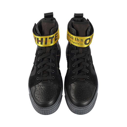 【超惠秒】OFF WHITE  男女通款 做旧系带中帮真皮百搭休闲鞋12487 商品图9