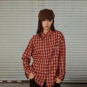 品质磨毛格子衬衫长袖衬衫纪念日百货门店同款166943931