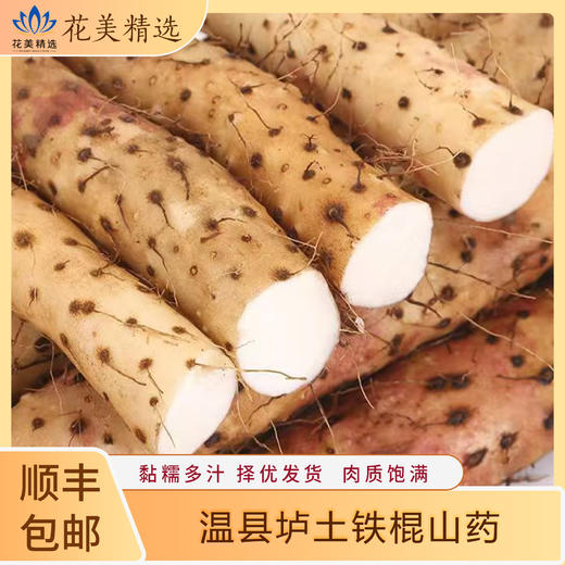 温县垆土铁棍山药，粉性足，肉质细腻 商品图0