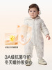 英氏超韧绒婴儿连体衣羽绒服冬保暖女童衣服抗菌连帽YRHFJ4R057 商品缩略图1