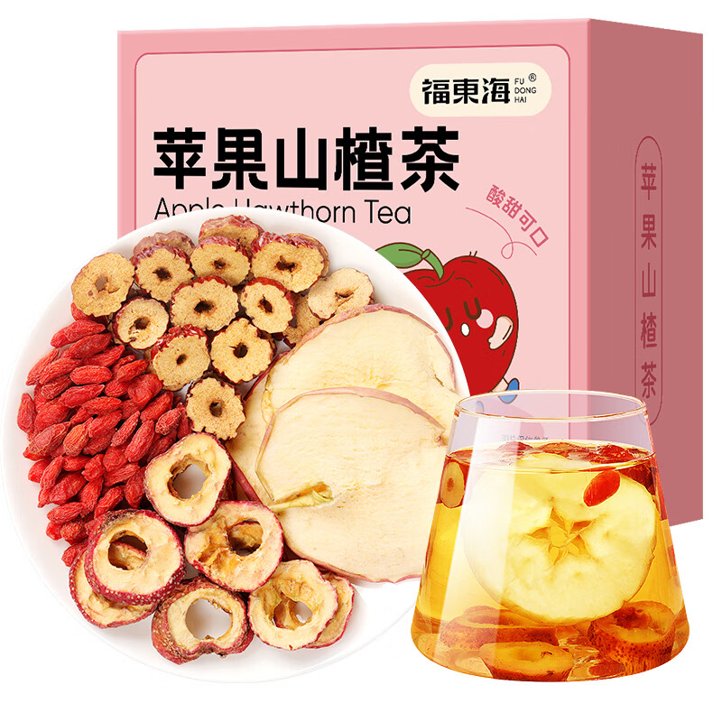 福东海 苹果山楂茶300克（10克x30袋）/盒