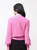 3楼FEXATA服饰(新百)     法式粉钻花簇针织开衫 商品缩略图3
