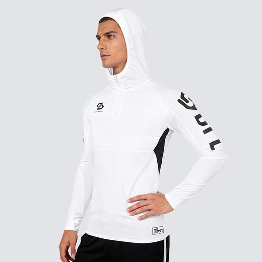 小李子正品SoccerJunky运动训练连帽半棉训练上衣成人男SJ24973-1 商品图2