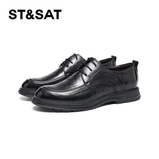 星期六男士英伦绅士风格正装商务皮鞋SSD3122031 商品图6
