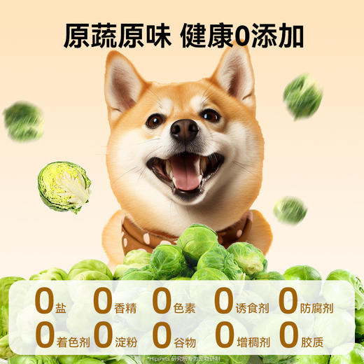 【长寿蔬菜果干】冻干孢子甘蓝莓果蔬菜主食伴侣补充维生素犬猫零食50g 商品图4