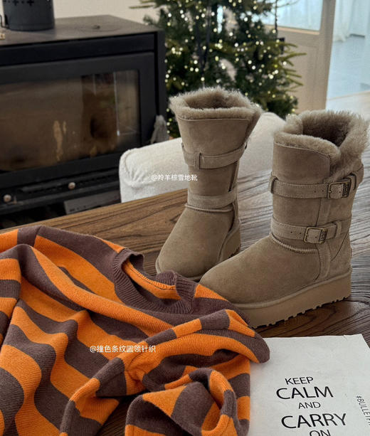 美洋同款条纹毛衣 商品图6