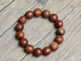 太清枣木雷祖十字天经手串