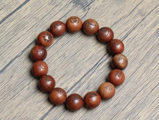 太清枣木雷祖十字天经手串 商品图0