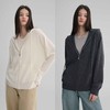 MAISON CECILE两色|高支羊绒羊毛混纺软糯保暖极简拉链式针织开衫 商品缩略图0